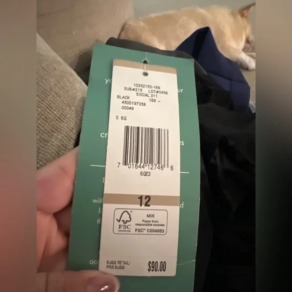 Nine & Co NWT Black Beaded Ruched Sheath Dress Size 12 Cap Sleeve - Picture 8 of 9